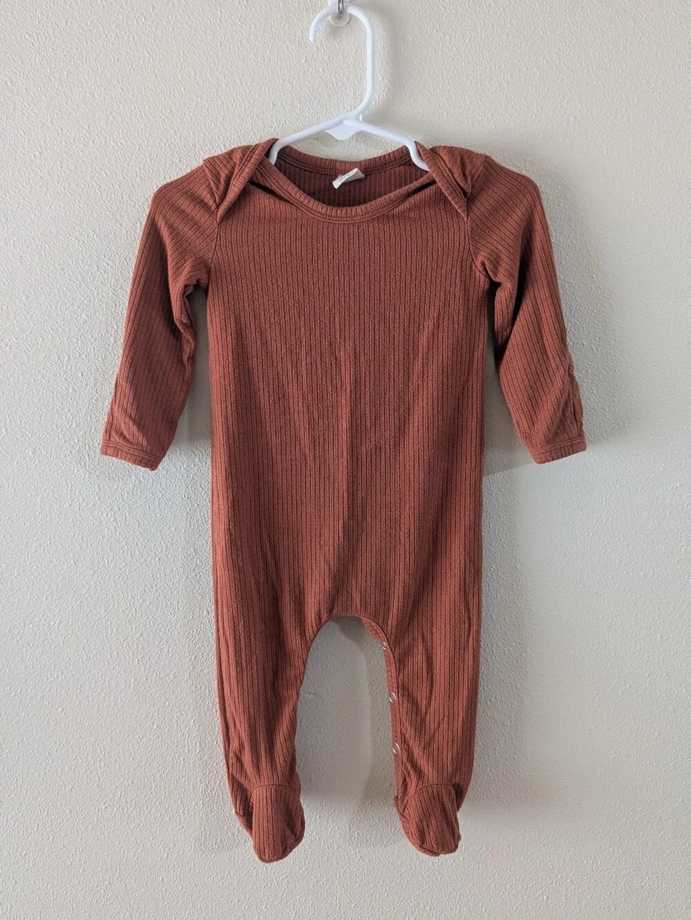 KQ Rust Ribbed Pajamas
